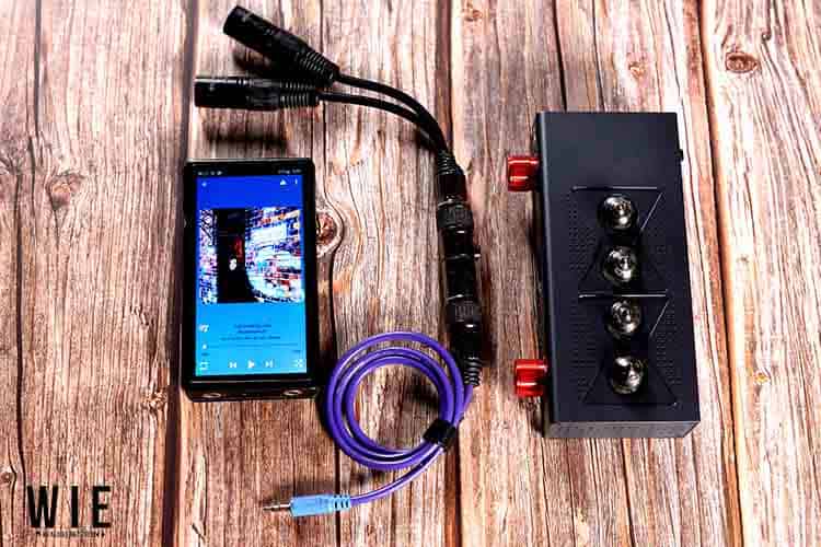 xDuoo MT604 Tube Amp with Fiio M11 and XLR Cable
